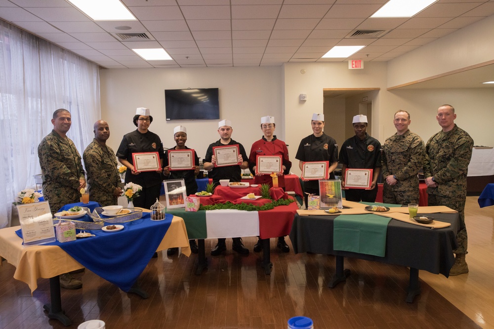 MCAS Iwakuni Hosts a Culinary Event