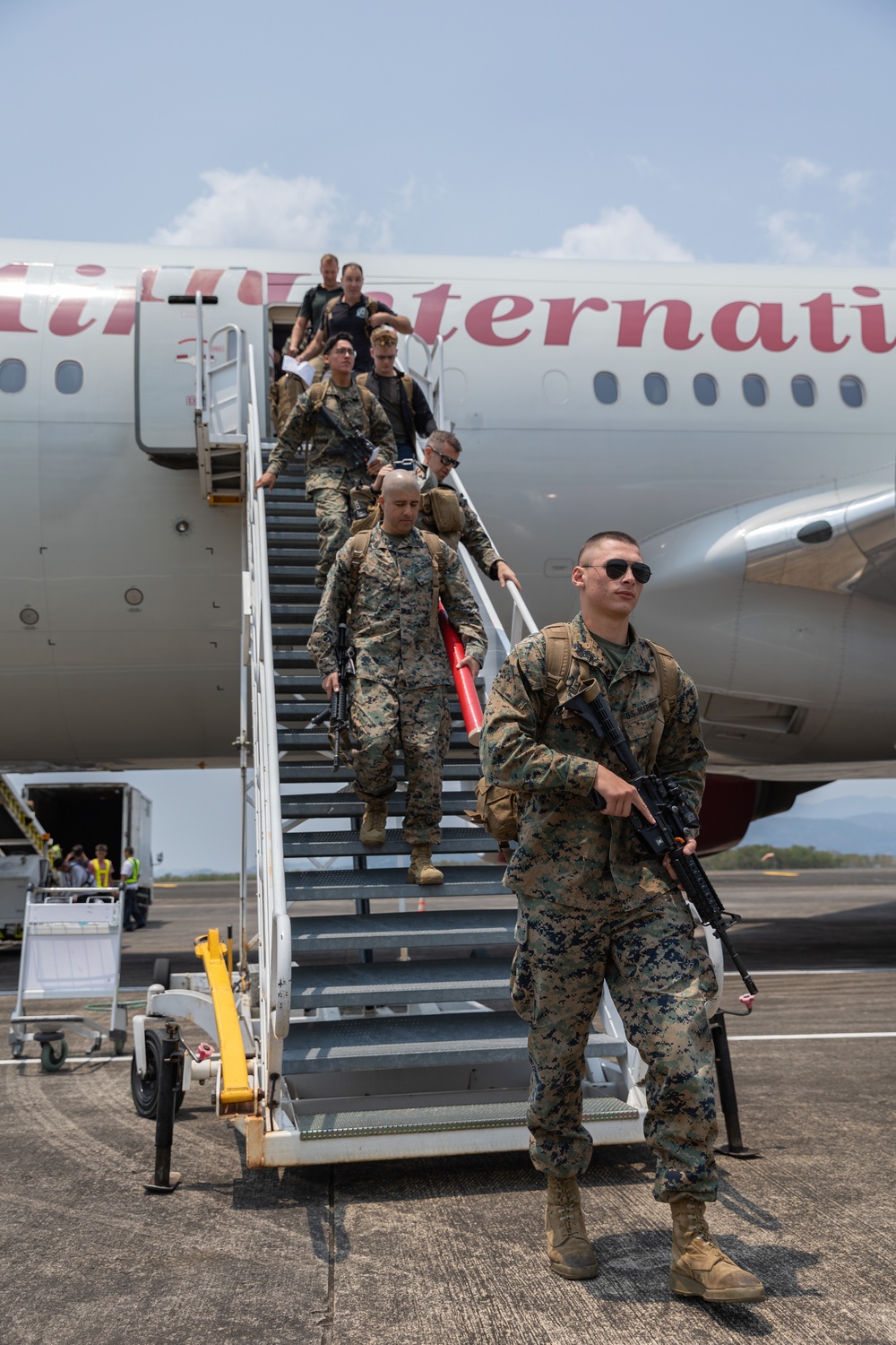 Balikatan 23 | U.S. Marines with 1st MAW and 3rd MARDIV land in the Philippines in support of Balikatan