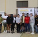 Red Dragons conduct Walk a Mile Event for SAAPM