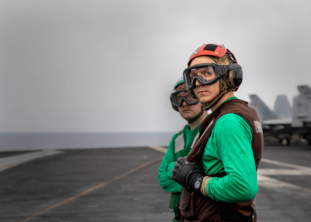 Daily Operations Onboard USS George H.W. Bush (CVN 77)