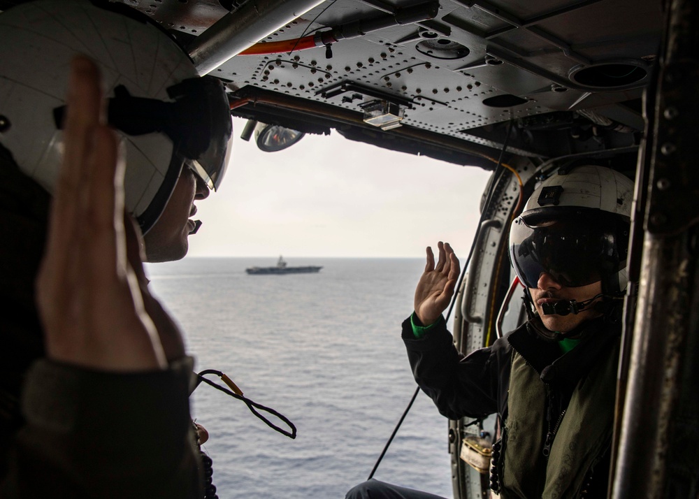 Daily Operations Onboard USS George H.W. Bush (CVN 77)