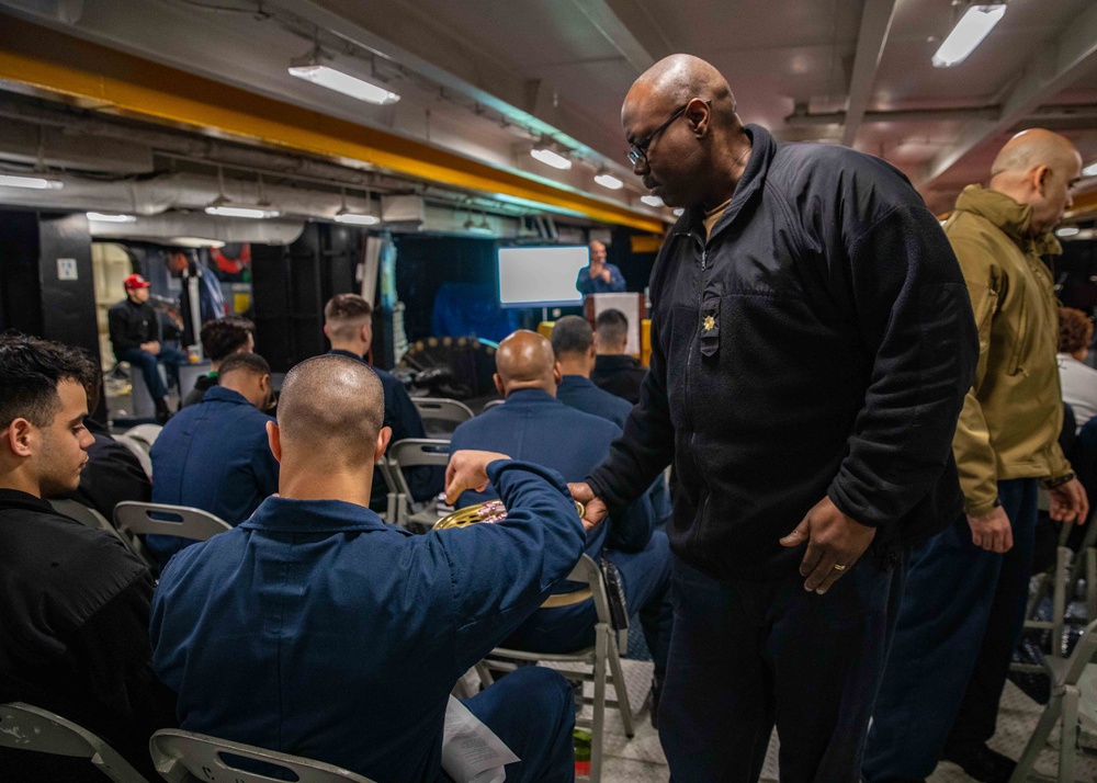 USS George H.W. Bush (CVN 77) Observes Holy Week