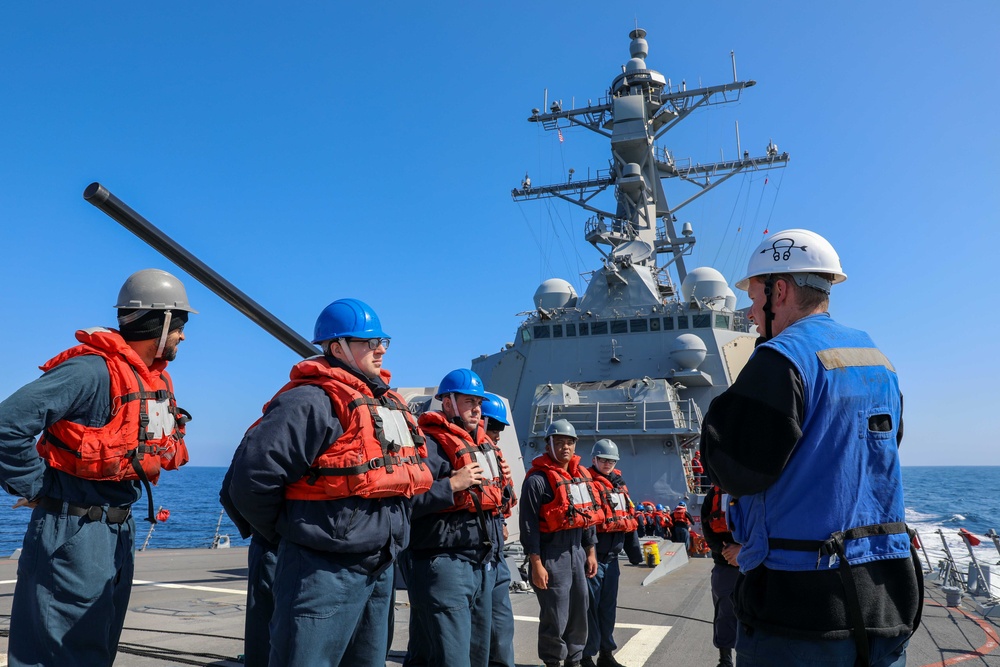 USS Delbert D. Black (DDG 119) Daily Operations