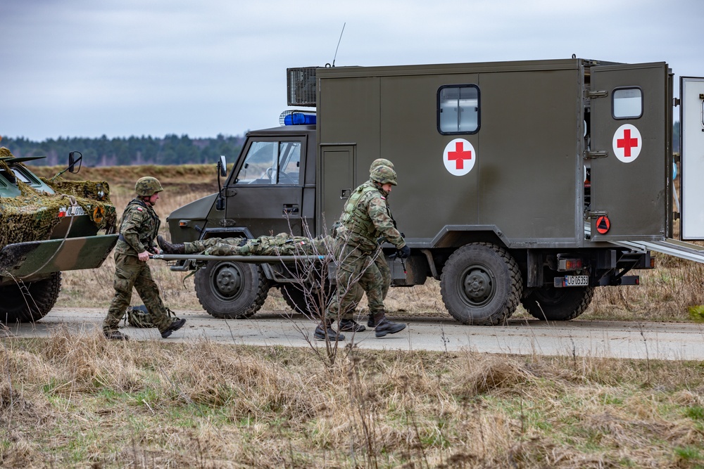 NATO eFP Battle Group Poland Displays Combined Forces in Exercise Amber Lynx