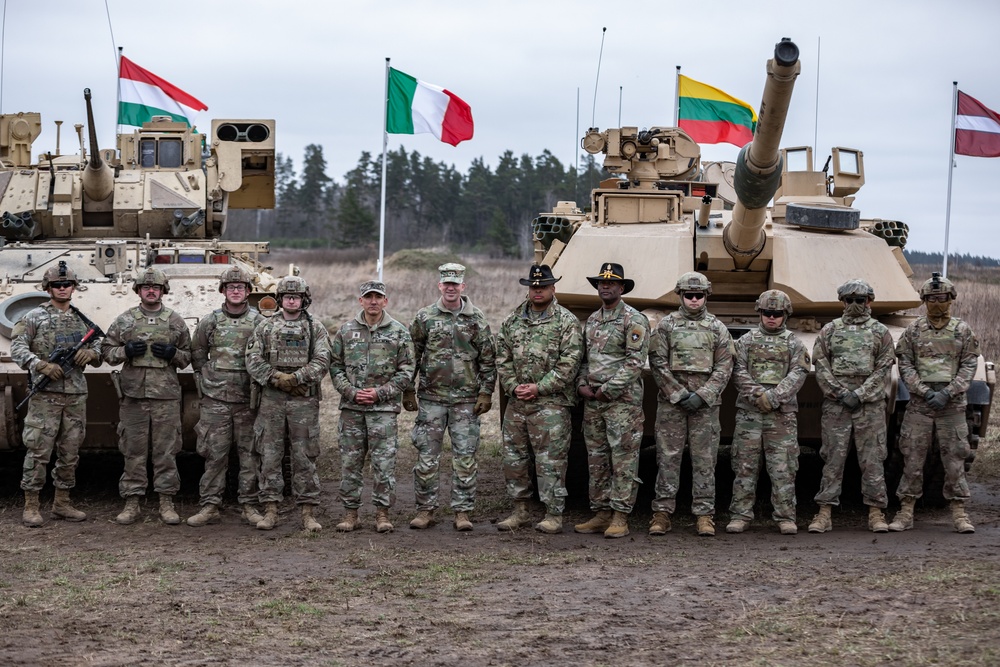 NATO eFP Battle Group Poland Displays Combined Forces in Exercise Amber Lynx