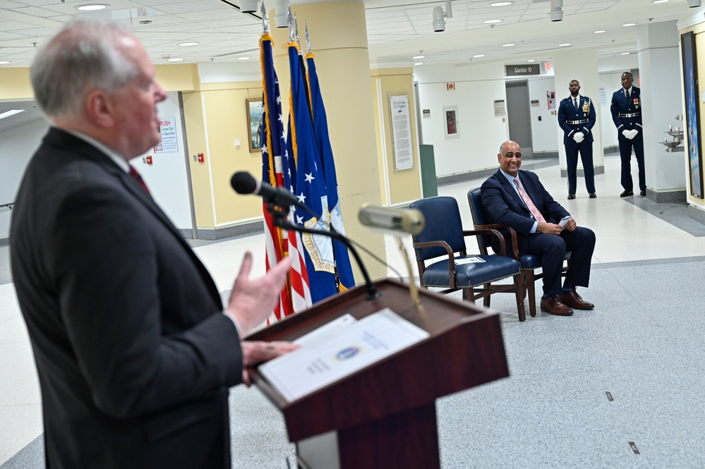 SecAF Kendall swears in Assist. Sec. Chaudhary