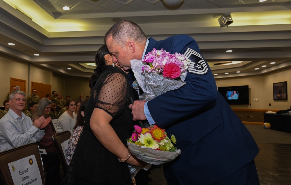 CMSgt Patrick Hackman retirement ceremony