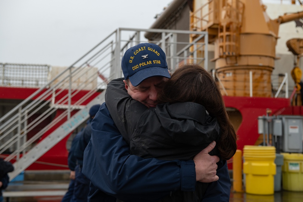 U.S. Coast Guard Cutter Polar Star returns to Seattle following a 144-day deployment to Antarctica in support of Operation Deep Freeze