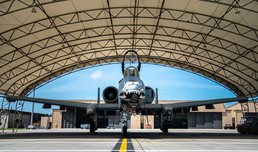 A-10 makes final descent