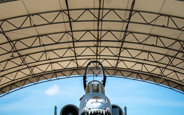 A-10 makes final descent