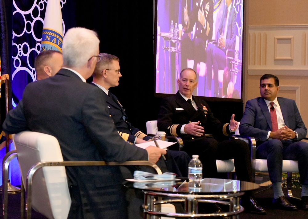 NAVWAR Commander Discusses Naval Power for the Joint Force at Sea-Air-Space 2023