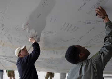 552nd ACW Bids Farewell to First AWACS