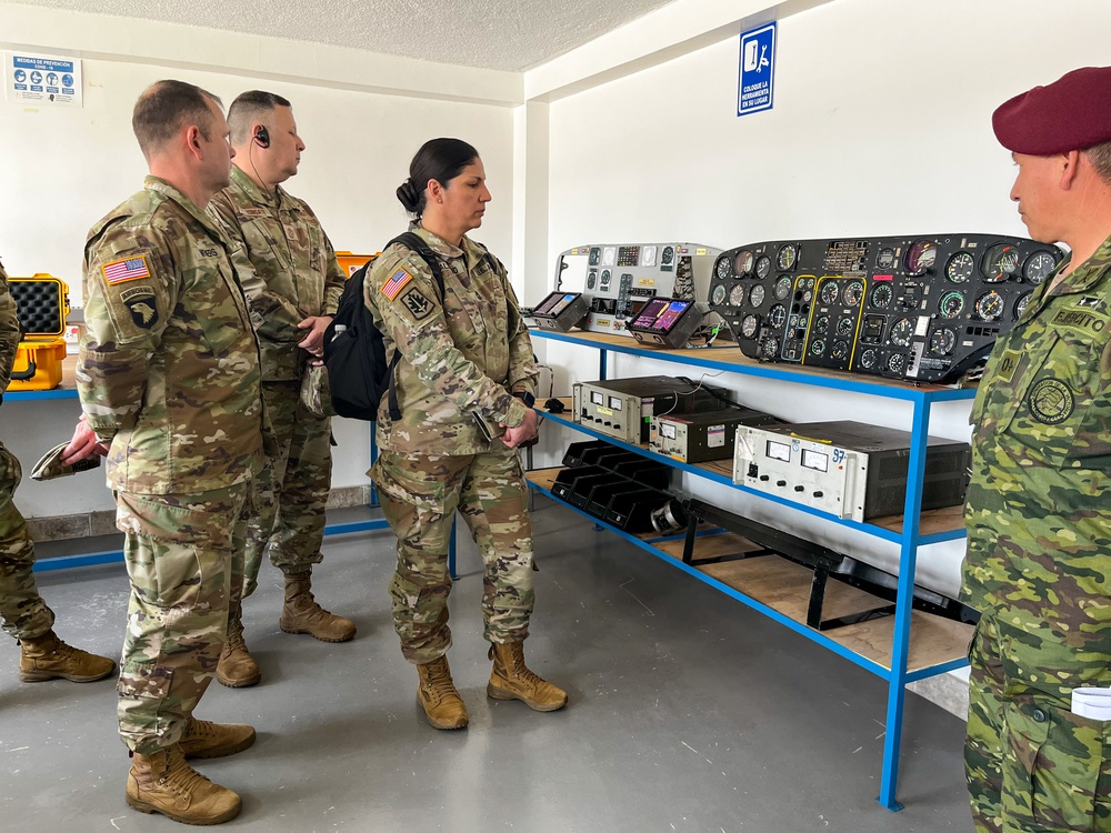 Kentucky National Guard conducts Senior Enlisted Leader Seminar with Ecuadorian Military