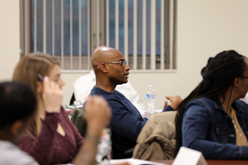 Suicide prevention liaison training teaches unit representatives lifesaving skills