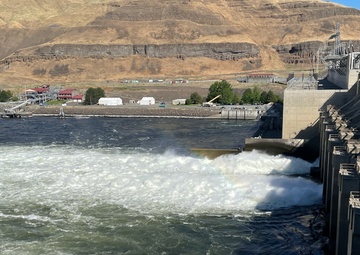 Water managers begin spring spill to benefit juvenile salmon