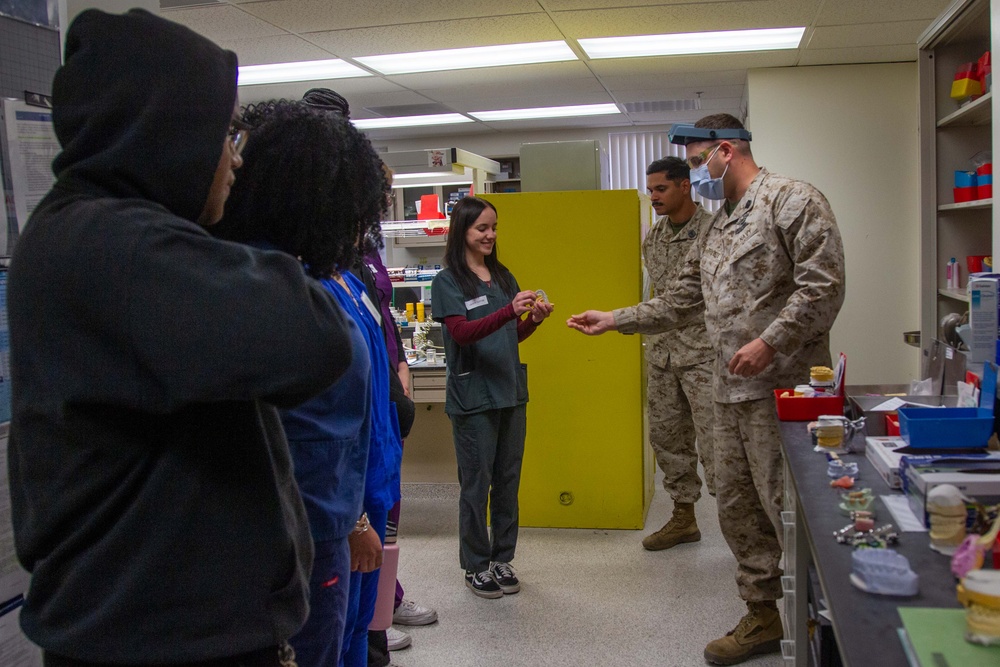 Students shadow Marines and Sailors of MCAGCC