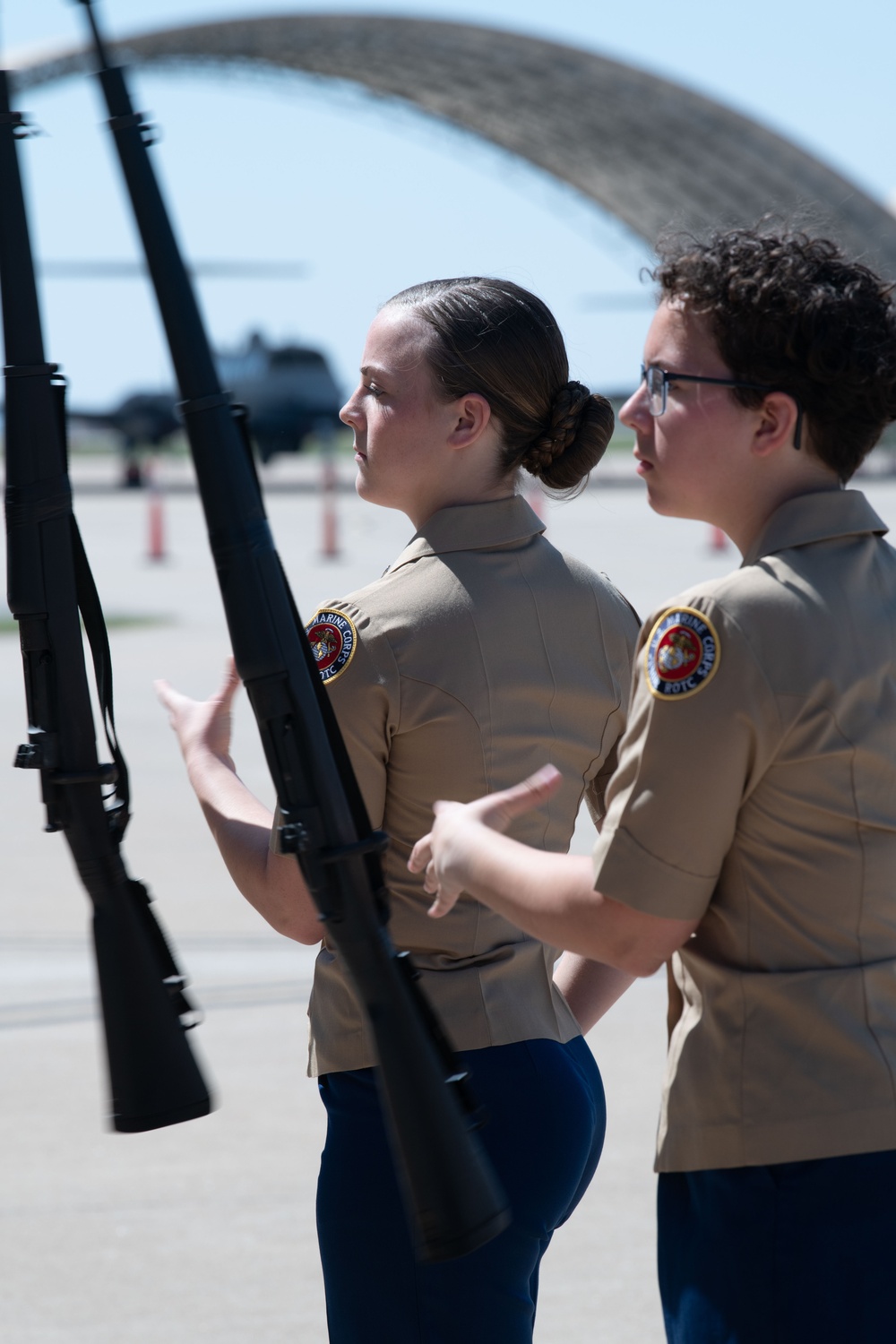 137th SOW hosts Oklahoma JROTC state drill championships