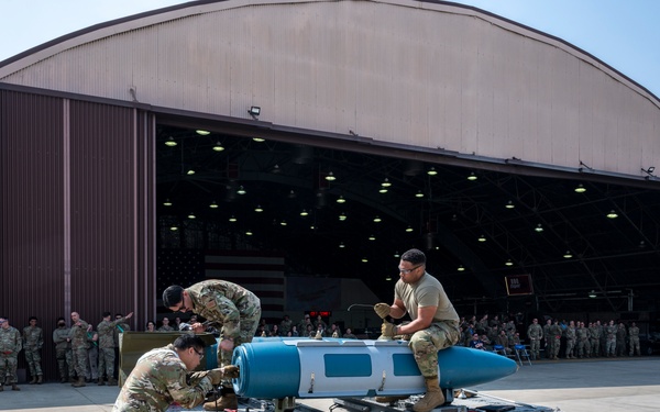 Osan Airmen participate in load crew comp