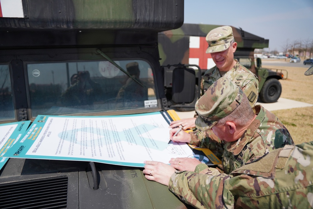 65th Medical Brigade kicks off SAAPM.