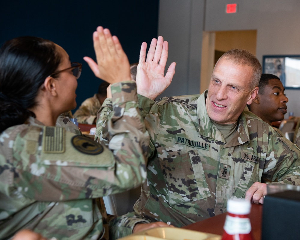 Wisconsin National Guard senior leadership team visits Iron Brigade in Djibouti