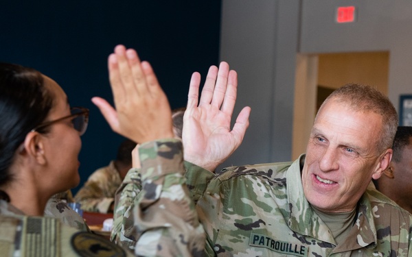 Wisconsin National Guard senior leadership team visits Iron Brigade in Djibouti