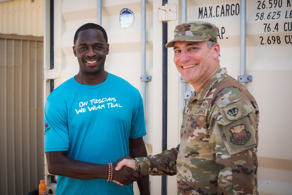 Wisconsin National Guard senior leadership team visits Iron Brigade in Djibouti