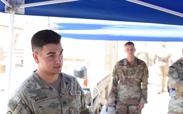 Wisconsin National Guard senior leadership team visits Iron Brigade in Djibouti