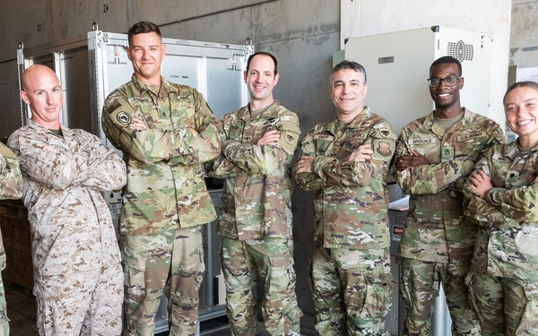 Wisconsin National Guard senior leadership team visits Iron Brigade in Djibouti