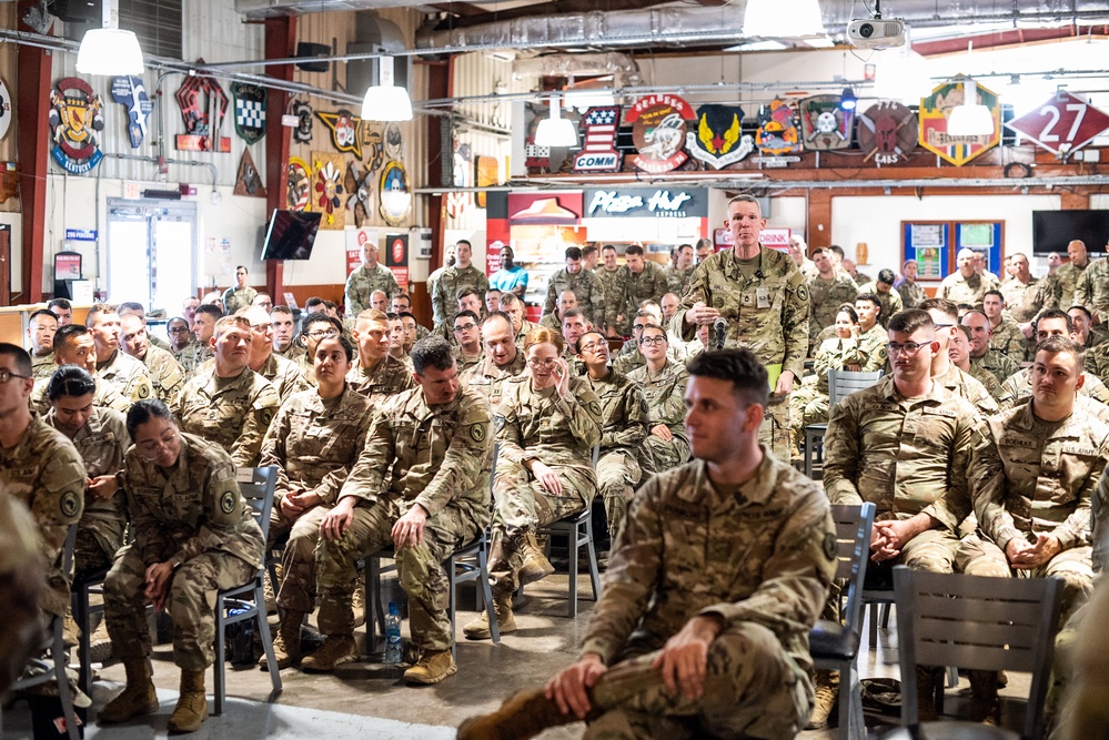 Wisconsin National Guard senior leadership team visits Iron Brigade in Djibouti