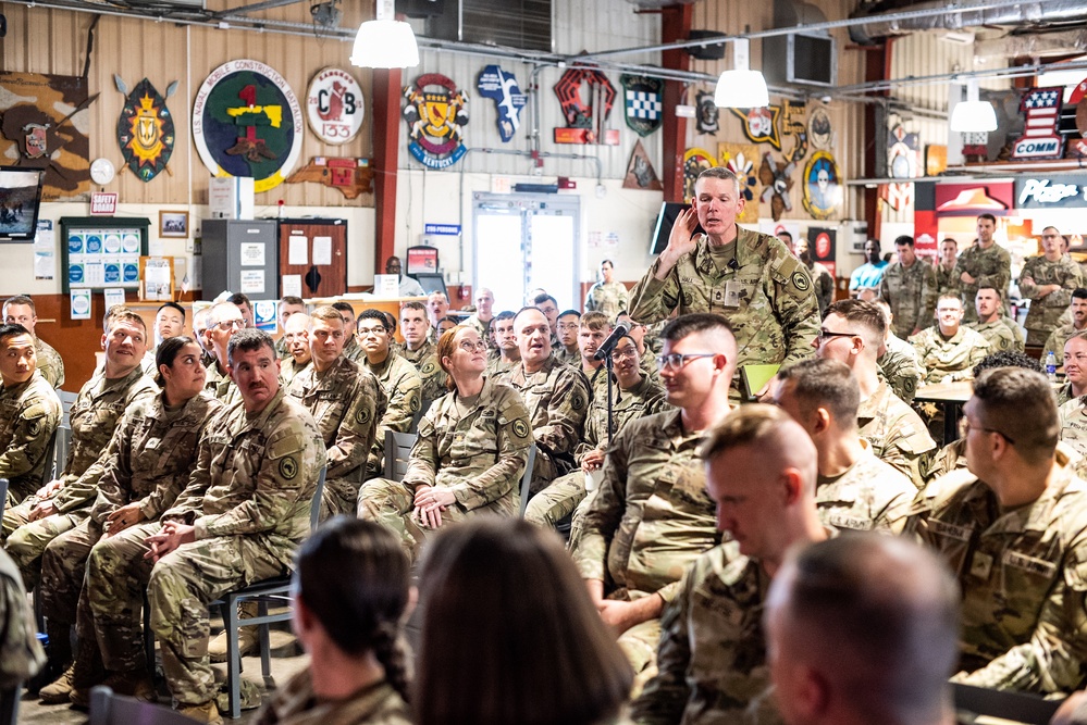 Wisconsin National Guard senior leadership team visits Iron Brigade in Djibouti