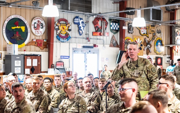 Wisconsin National Guard senior leadership team visits Iron Brigade in Djibouti