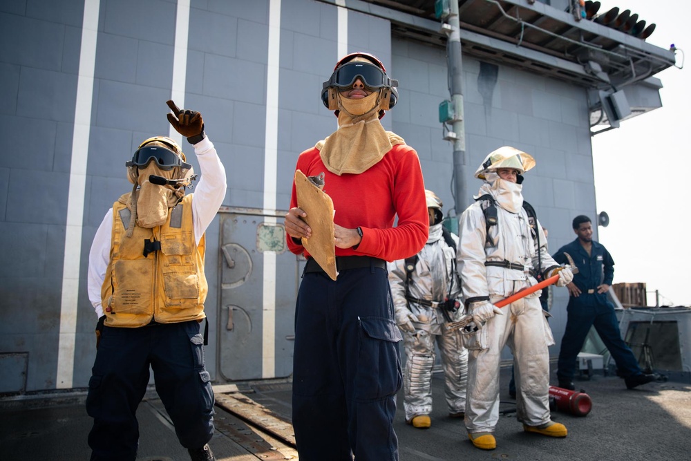 Bunker Hill Aviation Firefighting Drill