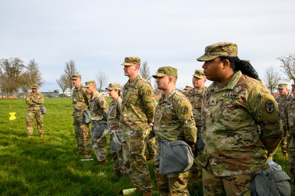 39th Strategic Signal Battalion Mask Confidence - CBRN Training