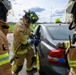 Orange Bull US-Dutch Firefighters Car Extraction Cross Training