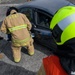 Orange Bull US-Dutch Firefighters Car Extraction Cross Training