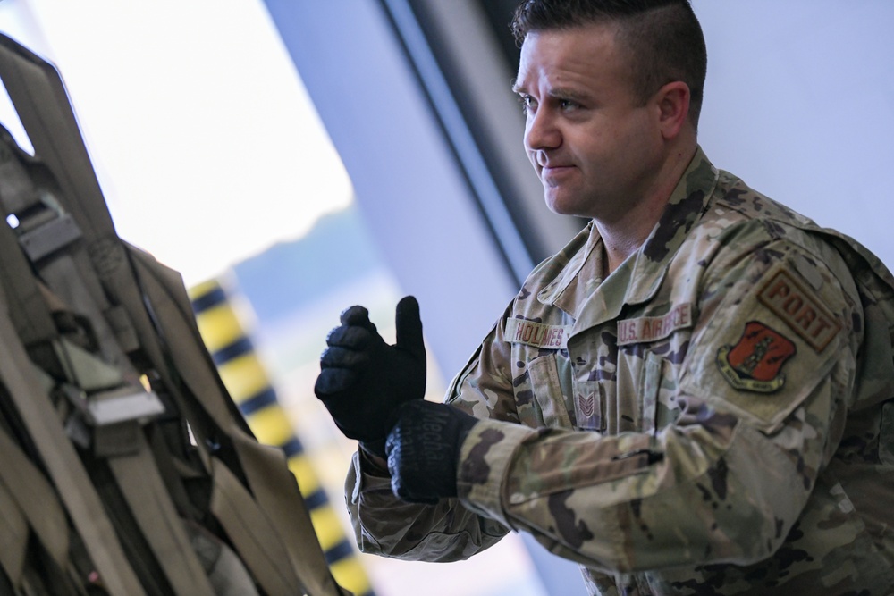 Airman from the 172nd Airlift Wing Assists Stranded Driver