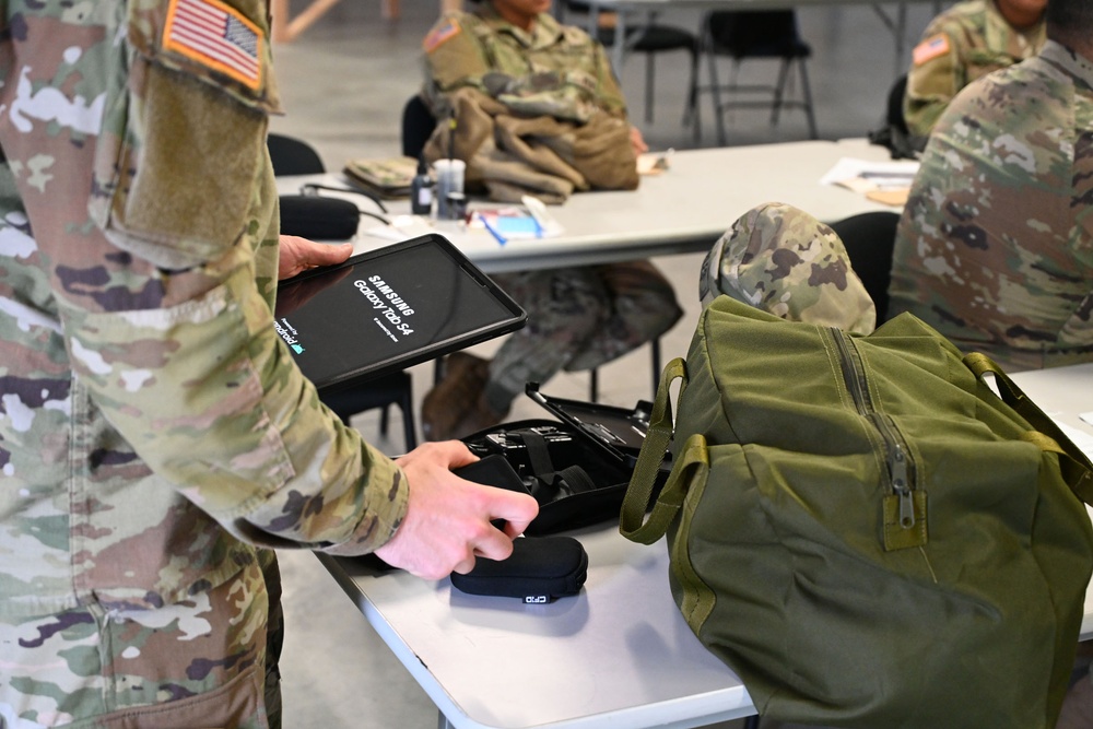 NJ ARNG 508th Military Police Company Site and Drone Exploitation Training, 7 April 2023.