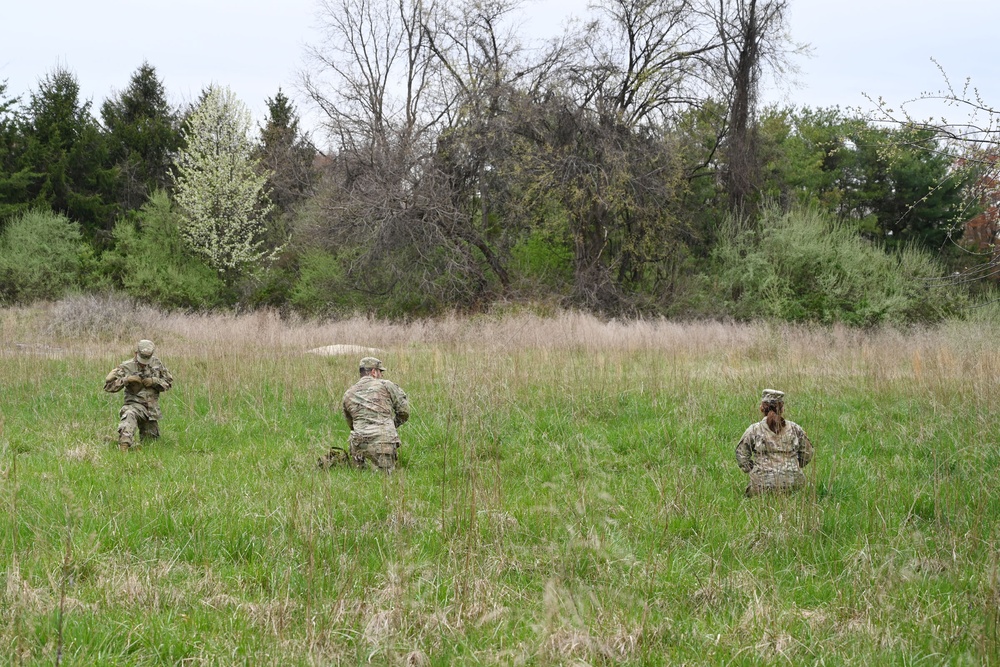 NJ ARNG 508th Military Police Company Site and Drone Exploitation Training, 7 April 2023.