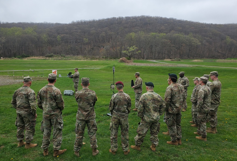 Raven SUAS training at Camp Smith Training Site