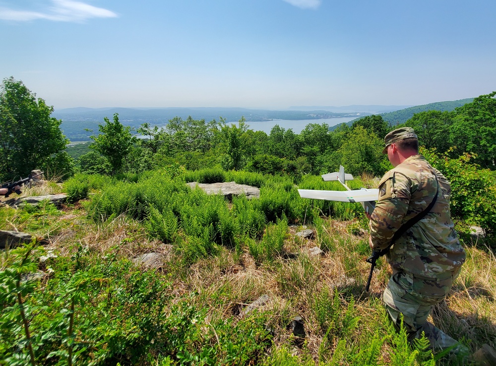 Raven SUAS training at Camp Smith Training Site