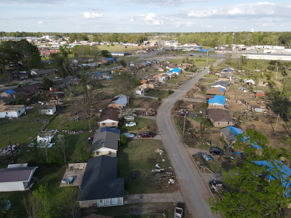 DVIDS Images Arkansas Tornadoes Jacksonville Storm Damage and N