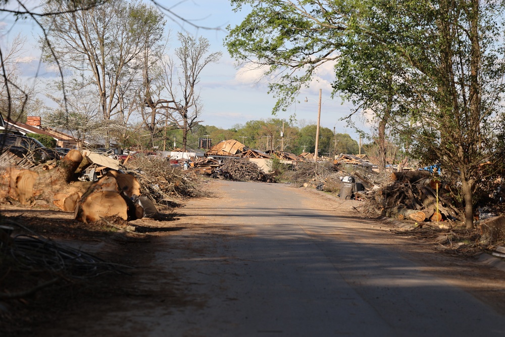 Arkansas Tornadoes: Jacksonville Storm Damage and N. Little Rock DRC