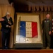 Luke Unveils Murvaux flag at Club Five Six