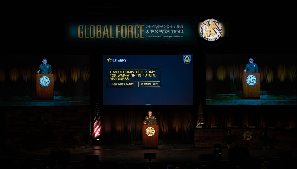 AUSA GFSE - GEN Rainey Keynote Presentation