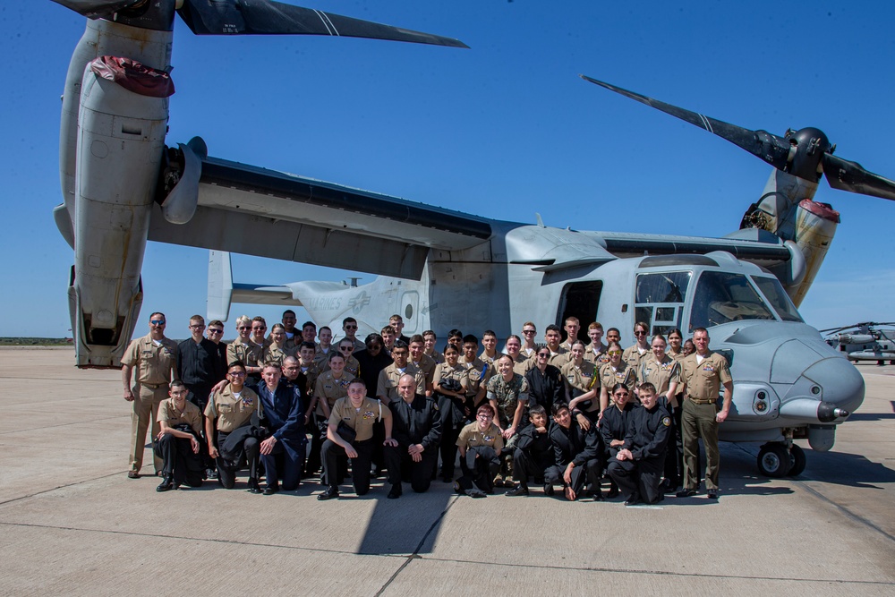 NJROTC visits MCAS Miramar