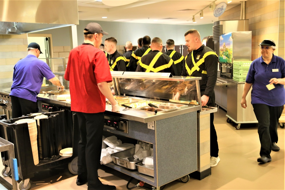 Fort McCoy’s LRC food-service team earns perfect score on inspection