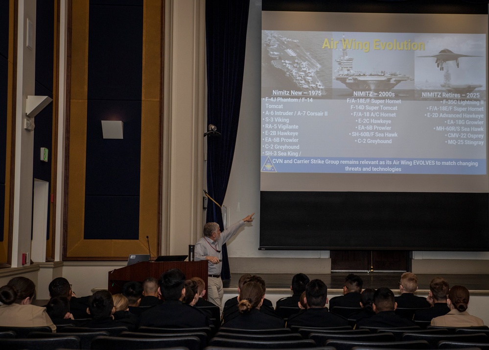 Damonte Ranch High School Navy Junior ROTC Students visits Commander, Naval Air Forces