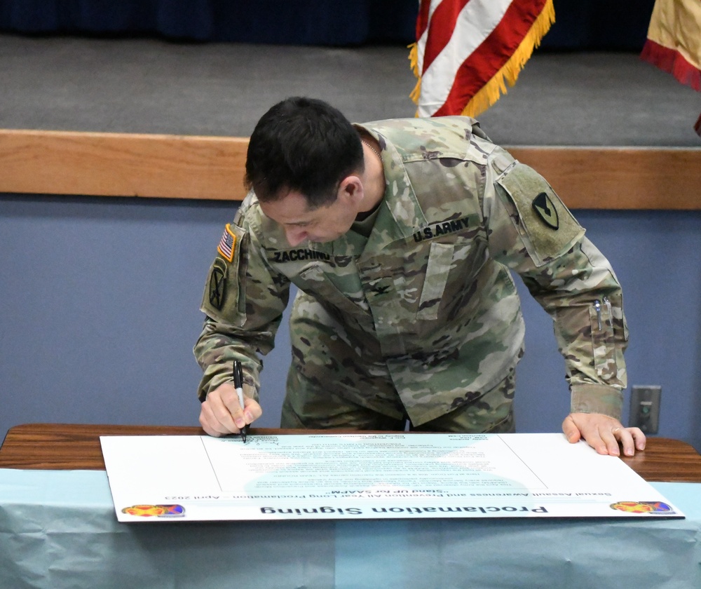 Fort Drum garrison leaders affirm commitment to preventing sexual assault, harassment