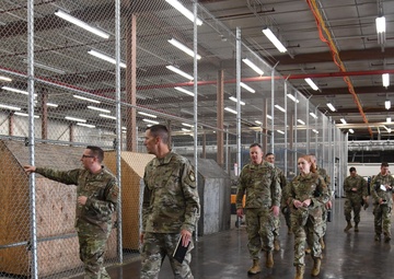 Keesler's new commander receives 81st MSG immersion tour