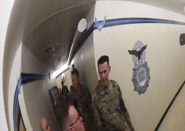 Keesler's new commander receives 81st MSG immersion tour
